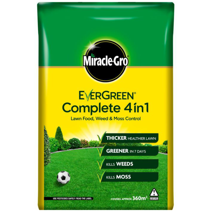 Miracle-Gro Evergreen Complete 4-in-1 lawn feed